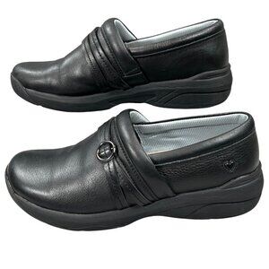 Nurse Mates Black Ceri Slip-On Slip-Resistant Lightweight Comfort Shoes Size 10M